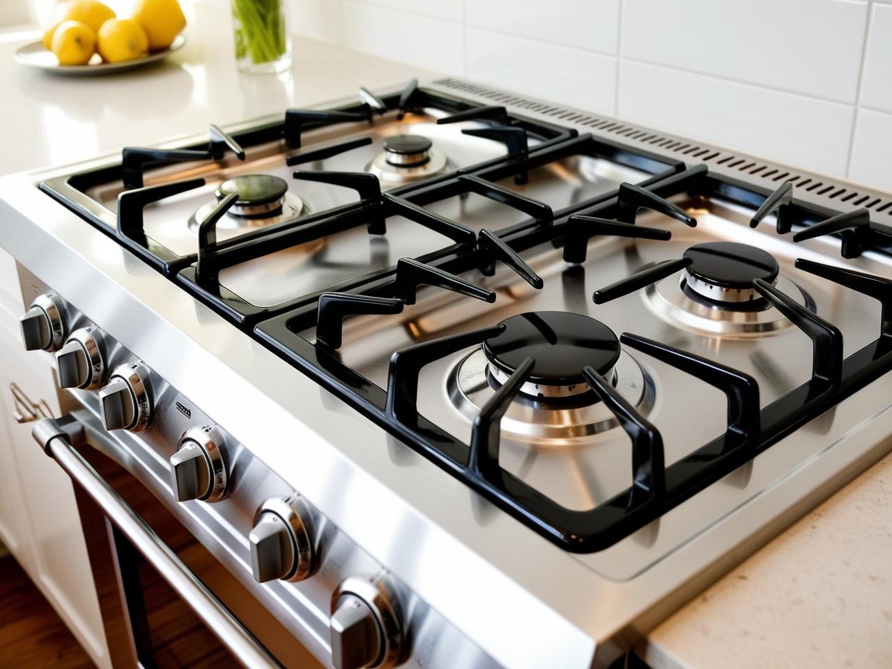 Clean Stove Burners and Grates