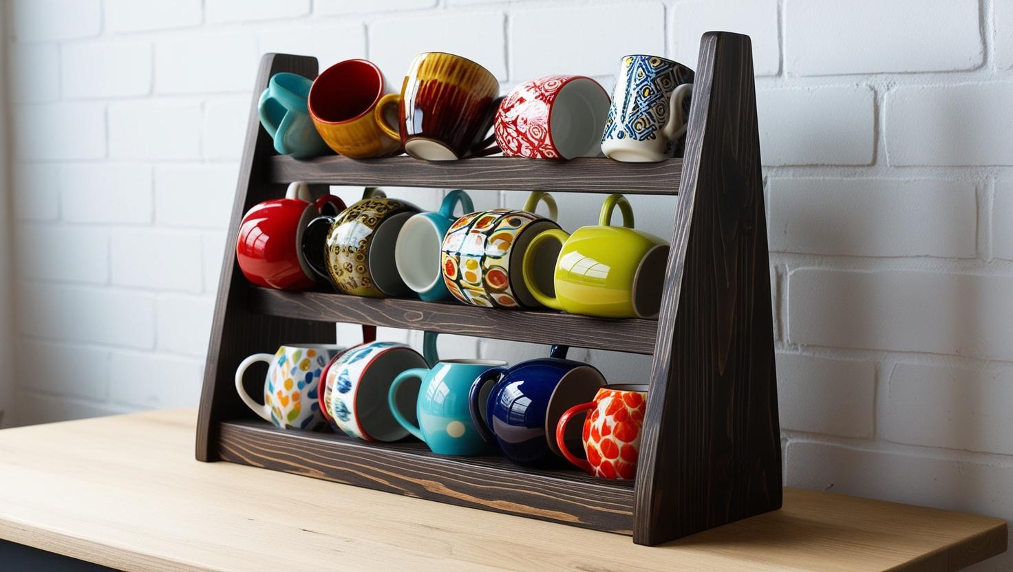 Coffee Mug Rack