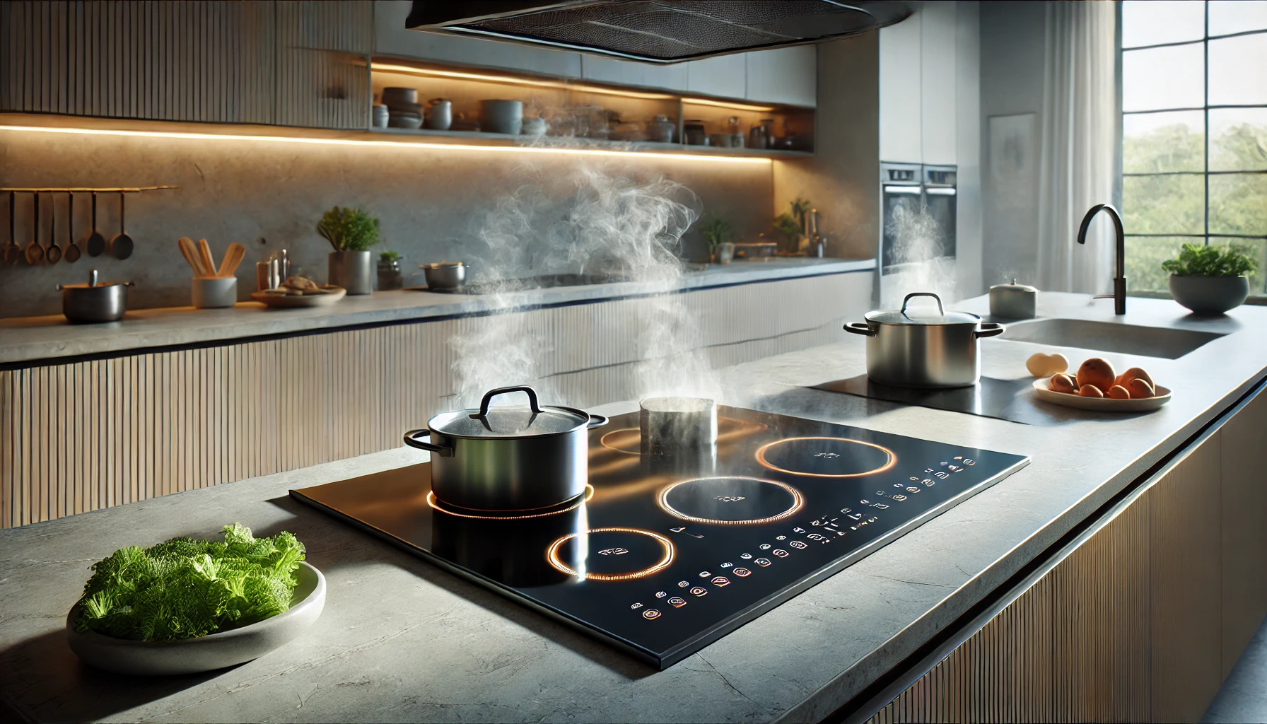 Induction cooktop