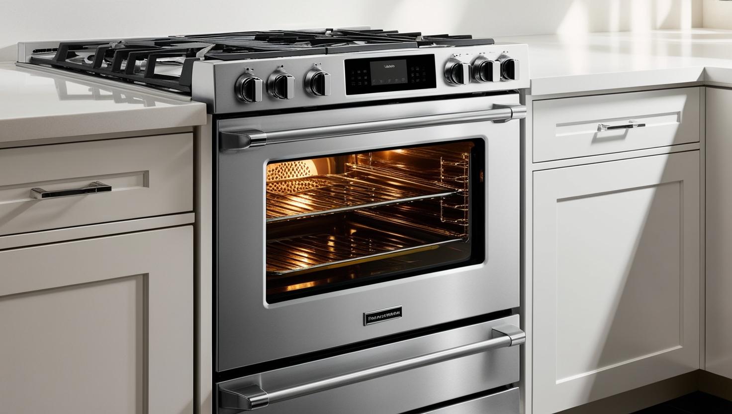 Gas Range with Convection Oven