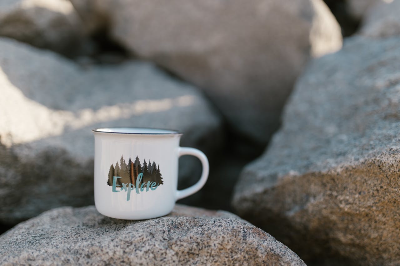 camping coffee mug