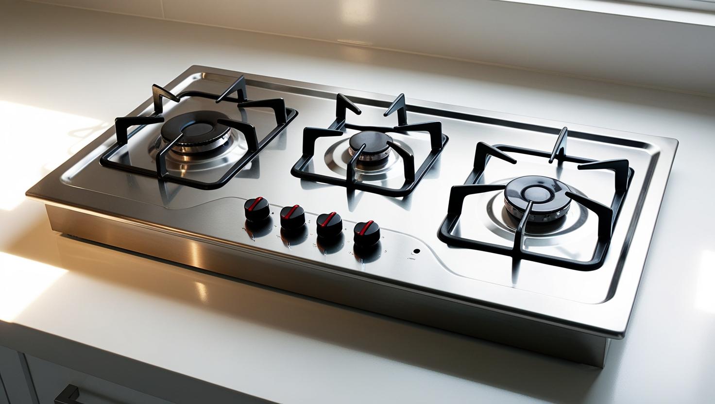 3 Burner Gas Cooktop